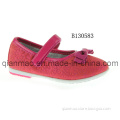 The Girls Red Ballerina Shoe (B130583)